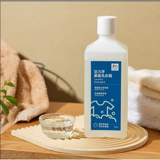 里仁 活力淨 濃縮洗衣精, 透明, 1個