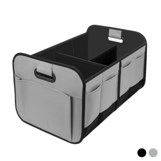 루먼트 접이식 트렁크 정리함 대용량 방수 자동차 수납함, 그레이