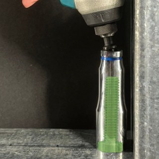 愛森諾工具 Arsenal Tool 搖頭深孔套筒 首振 15度搖頭套筒 六角柄 深孔型 六角深 適用於電動工具, 1個, 10mm