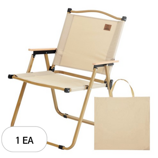 베어하이크 릴렉스 캠핑의자 대 + 옥스포드 파우치, 베이지 + 랜덤 발송, 1세트