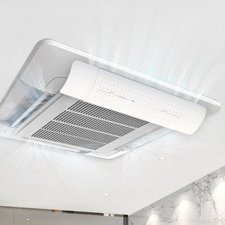 윈가드 에어컨바람막이 천장형 시스템 에어컨 윈드바이저 벽걸이 바람 가드 가림막, 1개