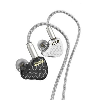 BGVP Scale Pro 鱗 圈鐵雙單元耳道式耳機，舒適入耳，高解析音質，多色可選，公司貨保固一年, 陰陽配色(一黑一白)