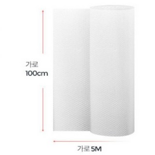 창문 단열 시트 투명 뽁뽁이 100cmX5M 사계절 냉난방 결로방지 에어캡, 1개