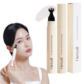 오운올 바르는 단백질 콜라겐 리프팅 롤링 아이 크림 1+1, 15ml, 2개