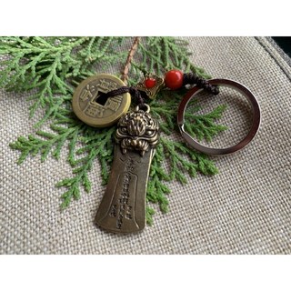 畫意坊 銅吊飾 獅牌 避邪 五帝錢 風水 宗教 辟邪/鎮宅, 1個