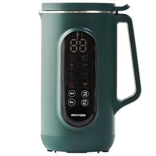 베스트하임 대용량 스텐304 이유식 죽 두유 제조기 1200ml, 그린(Green), ESR-J1636