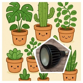 植物燈 散光型 led 燈泡 不防水 全光譜 自然光 紫外線 UVA 廣角度 E27 多肉 鹿角蕨 龜背芋 大面積, 1個, 黑殼15瓦燈泡