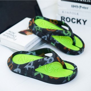 꽃소담 남자 쿠션 플리플랍 쪼리 슬리퍼 푹신 쪼리 HZHF790