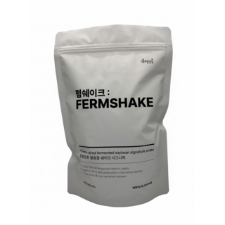 펌쉐이크 동결건조 발효콩 단백질쉐이크 시그니처, 1개, 600g
