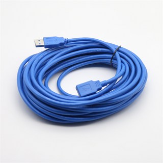 天使網購 USB延長線3.0版 可支援2.0版 0.3米 1米 1.5米 3米 5米 10米高速, 1個, 10米（1000公分）, 10m