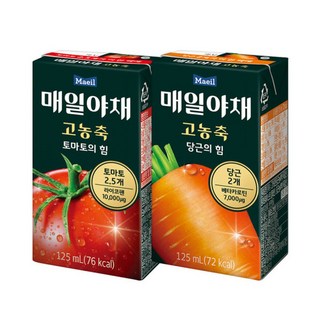 매일야채 고농축125ml(당근의힘24+토마토의힘24), 1개, 125ml