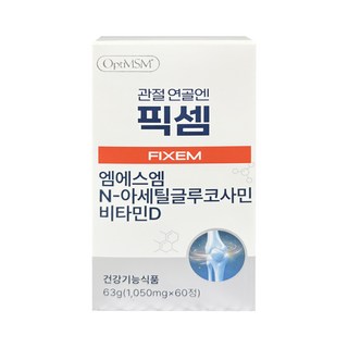 아미코젠 템스원 관절 연골엔 픽셈 1400mg, 1개, 60정