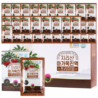 [MJ-KLEVASHARP] 지리산 마가목 프리미엄 진액 기력보강 부모님 어르신 선물용, 1박스, 6.3L