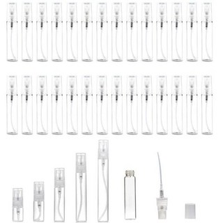 휴대용 여행용 미니 스프레이 병 유리 향수 바이알 화장품 무화기 리필 가능한 샘플 용기 2 ml 3 5 7, 30개, 03 3mlX30PCS