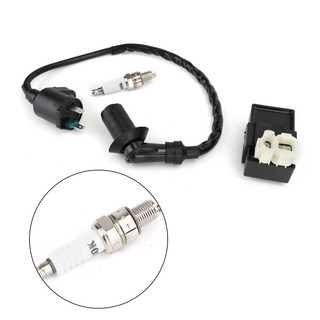 HONDA ATC XR CRF TRX 50 70 125 250 300 火星塞點火線圈CDI組，提升引擎性能，啟動迅速, 1個