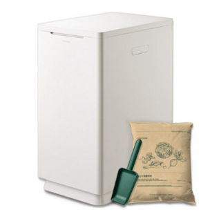 웰싱 더 라인 미생물 음식물처리기 가정용, AHW-A25DW, 화이트