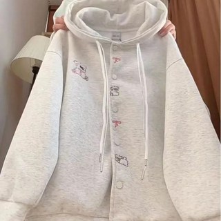 언니아라 여아 주니어 귀여운 강아지 루즈핏 맨투맨 초등학생 중학생 후드 점퍼 아동복 11152