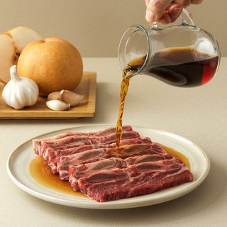 바른고기정육점 [바른고기 정육점] 양념LA갈비 400g 2개 + 양념포갈비 400g 2개 + 일품갈비곰탕 1000g 2개, 1개