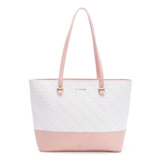 PLAYBOY 托特包 經典格紋系列 粉色