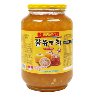 고흥 웰빙 꿀유자차 2kg, 1개입, 1개
