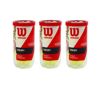 윌슨 테니스공 챔피언쉽 1캔(2개입), 3개