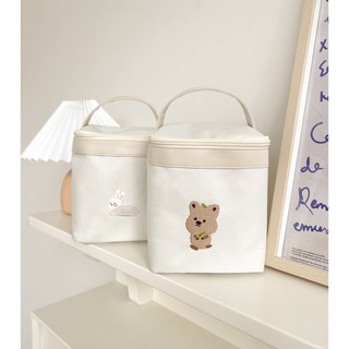 맘노코 자수 미니 보냉백, 미니보냉백 (퓨어블라썸), 1개