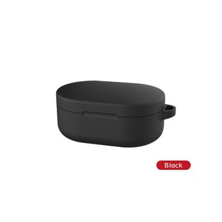 聆翔 Q6/Q8 耳機保護套 矽膠 防摔 防塵 7色可選, 黑色(不含耳機), 1個