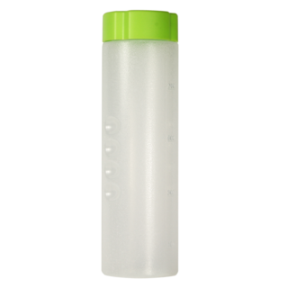 台灣製造 食品級 PP 圓瓶 900ml 含蓋 120入 飲料瓶 塑膠瓶, 綠蓋, 120個, 900L