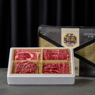[손수팜] 프리미엄 국내산 1등급 소고기 명절 선물세트 혼합 1호 1kg, 1세트