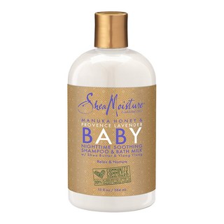 시어모이스처 마누카 허니 앤 프로방스 라벤더 나이트타임 수딩 샴푸 앤 배스 밀크, 1개, 384ml