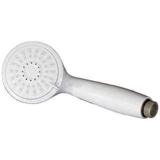 三功能增壓蓮蓬頭 高低水壓均適用 SPA清潔, 白色, 1支