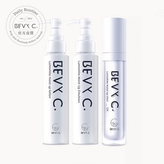BEVY C. 退紅修護養膚組 官方直營 妝前保養 換季保養 敏弱肌 抗老保養 化妝水 精華 修護乳, 1組