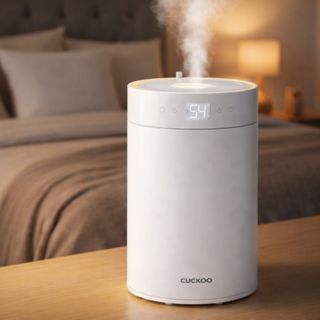 쿠쿠 스테인리스 아이편한 초음파 가습기 7S, (정식출고)CH-DS501FW, 아이보리