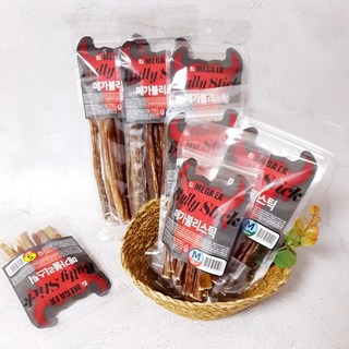 내츄럴EX 메가불리스틱 불리츄 오래씹는 개껌 간식 런칭기념 판매, 90g, 1개