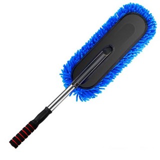 셀프 손세차 밀대 강력한 흡수력 다용도 차량용 청소솔, 1개, 블루_ONESIZE