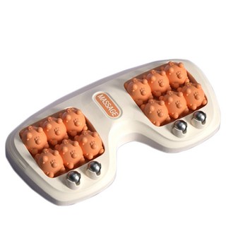 腳底按摩器/足底按摩器/腳底按摩機/腳底按摩板/腳底滾輪按摩器/按摩滾輪, 1個, 足底按摩器【香橘橙】