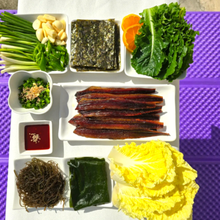 동명수산 포항 구룡포 과메기 야채세트 5미 10쪽 10미 20쪽 산지직송, 1세트, 손질야채세트 5미 10쪽