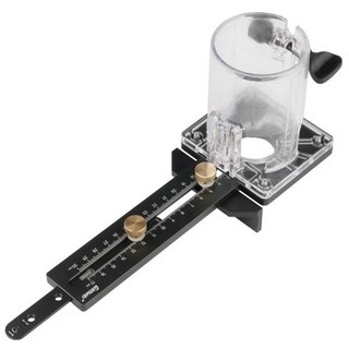 트리머가이드 전기 핸드 트리머용 엣지 가이드 포지셔닝 커팅 보드 도구 목공 라우터 체중계 서클 지그 660cm, 1개, [01] 트리머가이드 Black