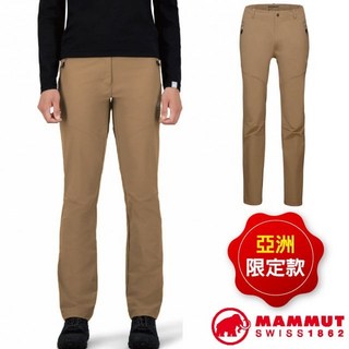 【MAMMUT 長毛象】男款彈性快乾防潑水排汗長褲 Trekkers 登山運動休閒長褲