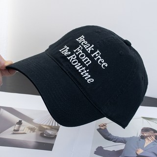 투니스 심플 레터링 자수 야구 모자