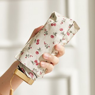 카비에 양산 초경량 암막양산 UV 자외선차단 미니 접이식 양산