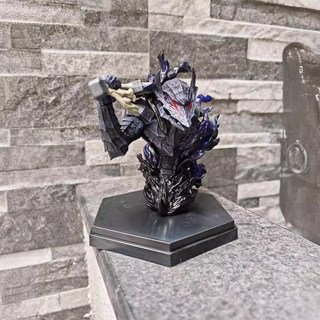 23cm Berserk Guts In Armor 일본 고전 애니메이션 피겨 모델 Gk 동상 컬렉션 데스크탑 장식 장식 장난감, [01] 12cm Bust statue, 1개