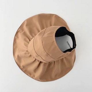 [시즌오프] 옳고바른 자외선 UV 차단 챙넓은 썬캡 와이어 봄 여름 가을 돌돌이 모자 산행 산책