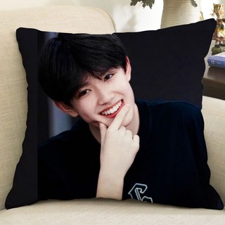 TF家族張極周邊抱枕 創意生日禮物靠墊, 1個, 4,35X35cm含枕芯（寶寶絨 迷你）