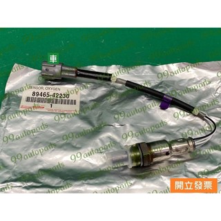 【汽車零件專家】豐田 RAV4 2.5 13- 年 後段 感知器 感應器 含氧感知器 O2感知器 89465-42230, 1個