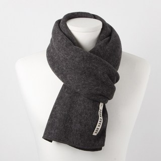에스랑제이 캐시라벨 남성 캐시미어 목도리 머플러