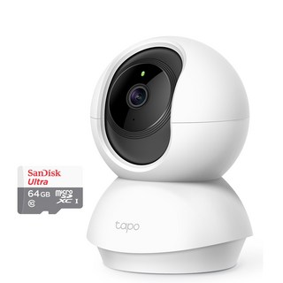 티피링크메모리64G포함 TC70 200만화소 360도회전 실내무선카메라 홈CCTV 야간흑백전환, 선택3 Tapo TC70+메모리카드64G, 1개