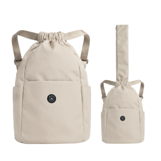 아브라함 파크골프 가방 샤프트커버 백팩, 아이보리