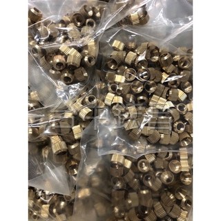 台中鋐昌 銅珠檔珠 層板銅粒 層板銅珠 隔板粒 金銅珠 電白銅珠 銅珠公 銅珠母, 1個