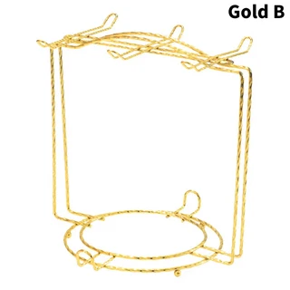 다용도 컵보관함 소형 식기정리장 물 머그잔 배수 건조 주최자 홀더 스탠드에 대 한 1Pc 유리 컵 스토리지 랙 유용한 홈 주방 공급, 2)Gold B